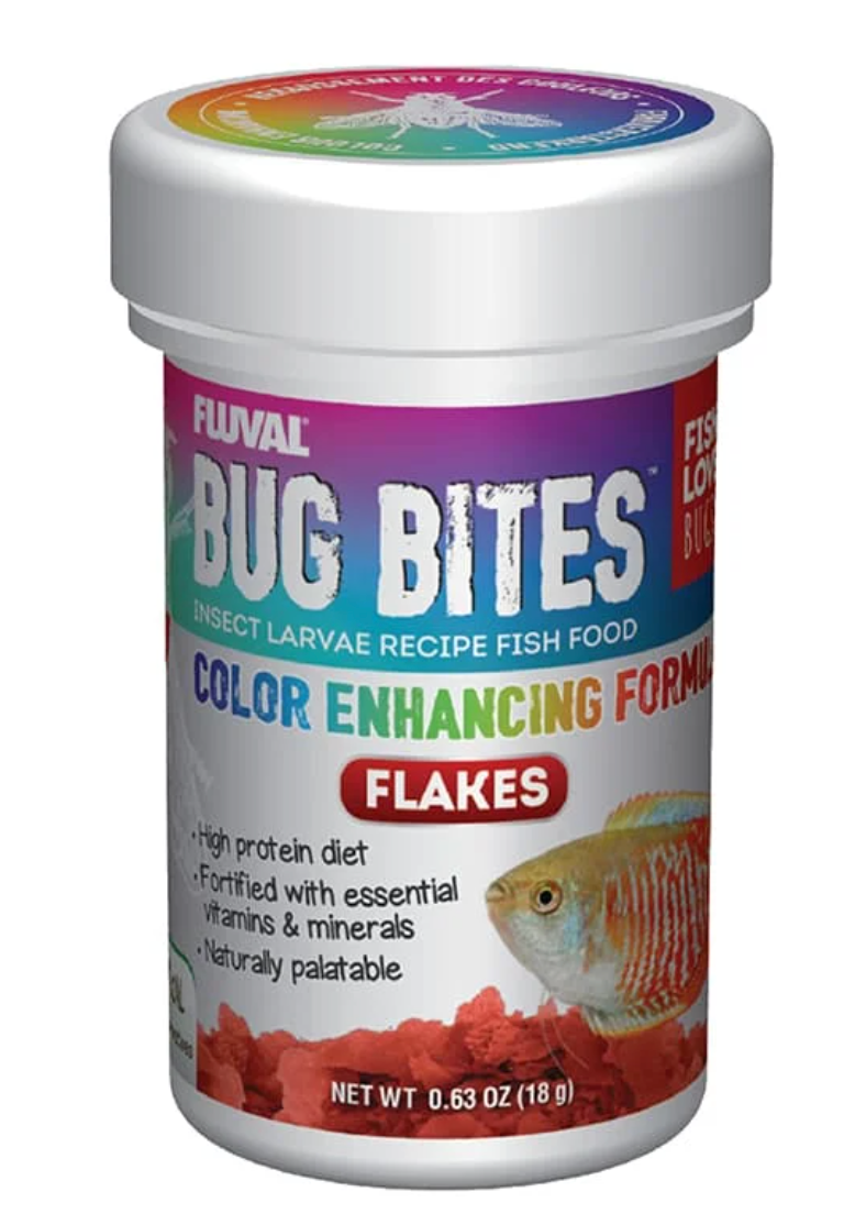 Bug Bites Color Enhancing Flakes – 1.58 oz / 45 g