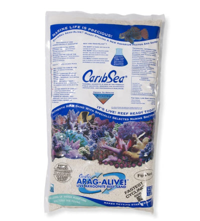 CaribSea - Arag-Alive - Fiji Pink Sand -  20 lb