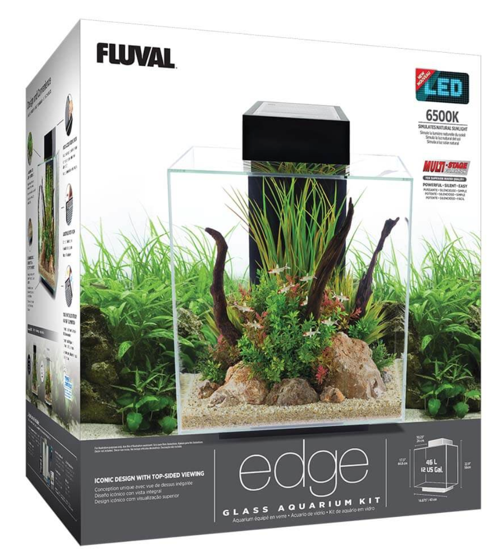 Edge Aquarium Kit, 12 US Gal / 46 L