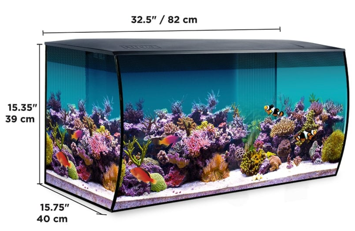 Flex Aquarium Kit, 32.5 US Gal / 123 L, Black
