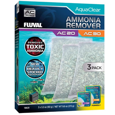 Ammonia Remover for AC20/AC30 Power Filter, 9.6 oz / 272 g, 3-Pack