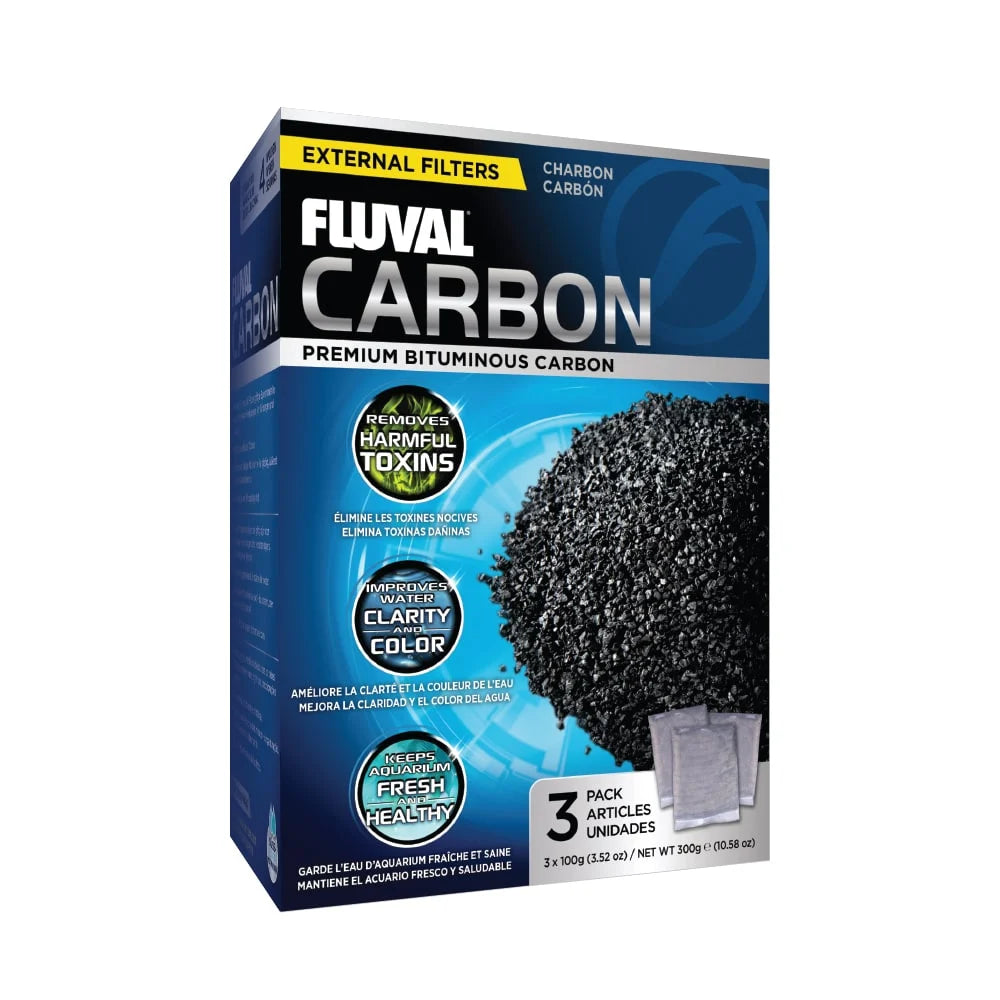 Fluval Carbon Replacement Packs (3x100g)