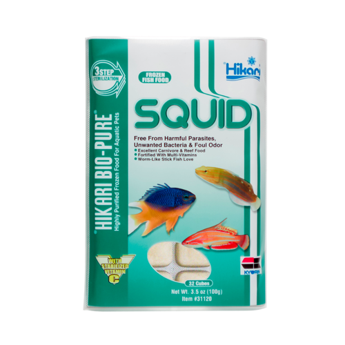 Hikari Squid Cubes (3.5 oz)
