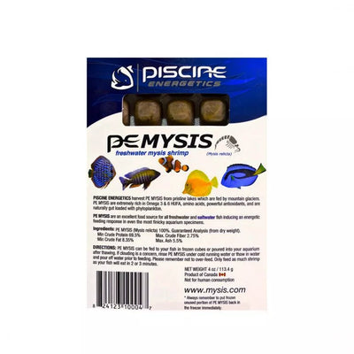 Pe MYSIS Shrimp Frozen Cubes (4 oz)