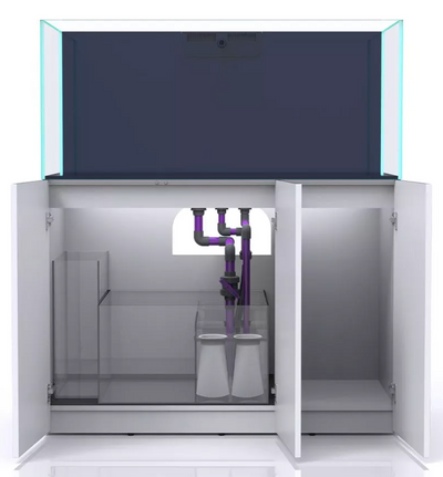 Nyos OPUS G2 440 Aquarium w/ Slim-Line Cabinet (White)