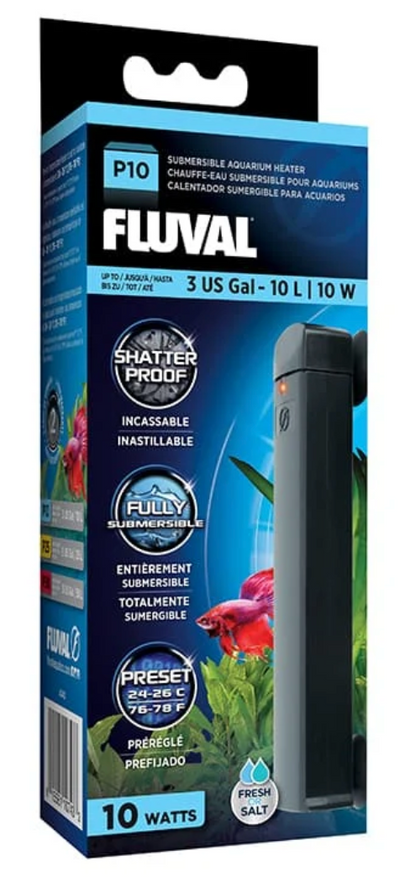 P10 Submersible Heater, 10W, up to 3 US Gal / 10 L