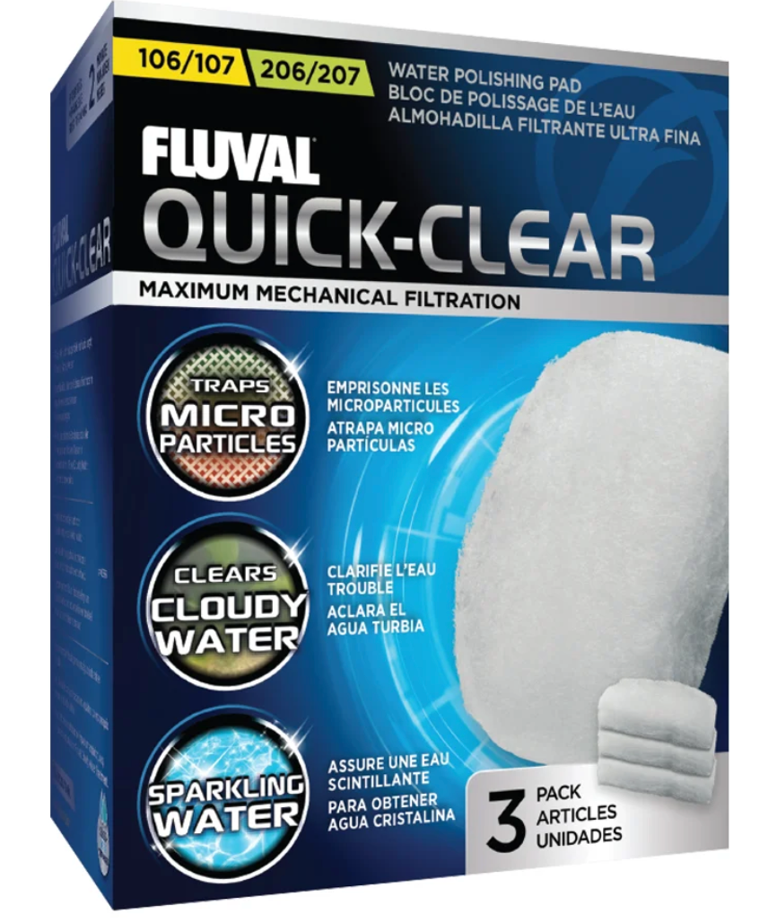 Quick Clear for 106/206, 107/207 Canister Filter, 3-Pack