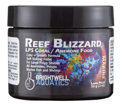 ReefBlizzard-LP - Xtreme Color Soft Sinking Pellet - For LPS & Anemones 50g