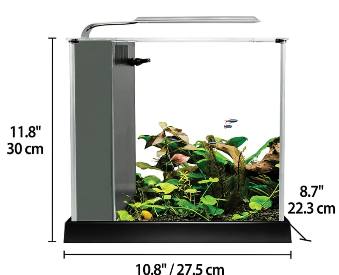 Spec Aquarium Kit, 2.6 US Gal / 10 L