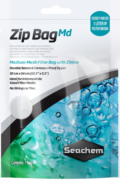Seachem Zip bag (medium)