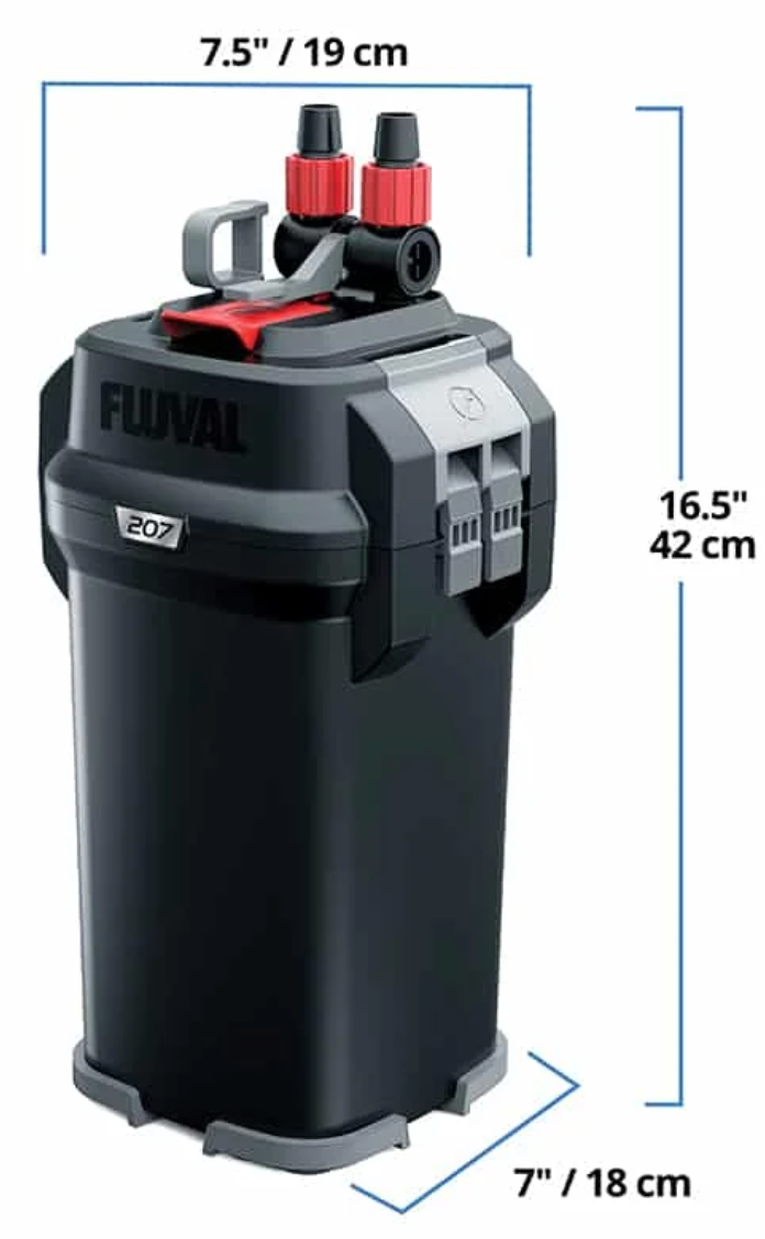 207 Canister Filter, 20-45 US Gal / 60-220 L