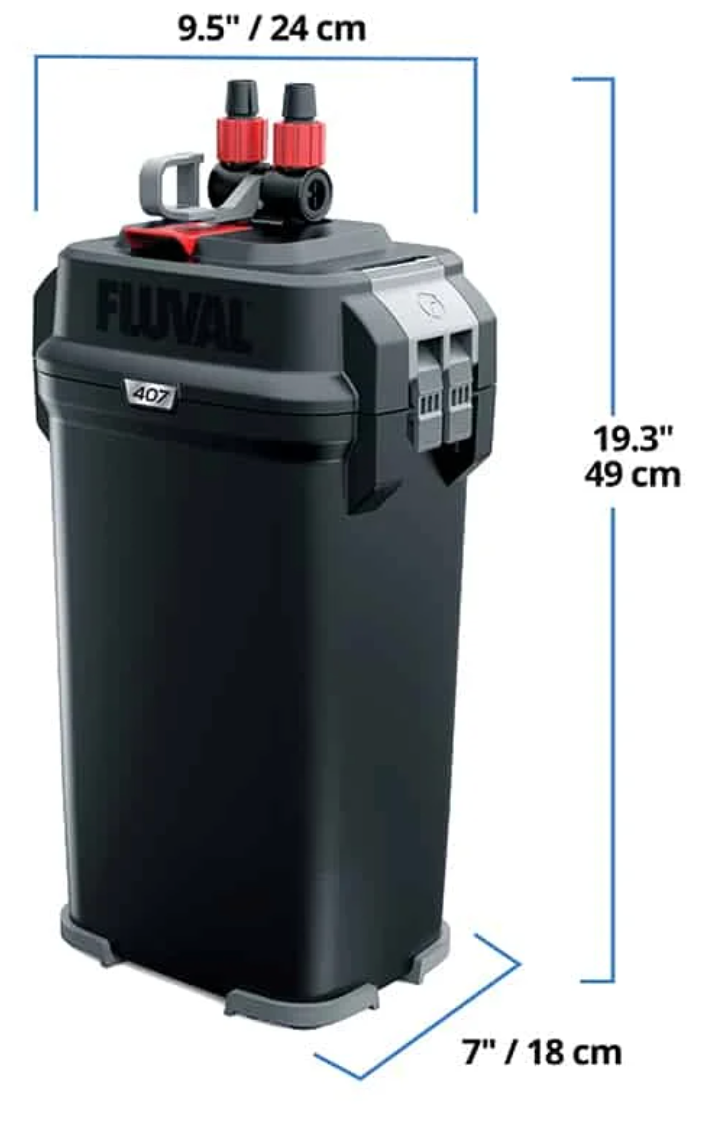 407 Canister Filter, 50-100 US Gal / 150-500 L