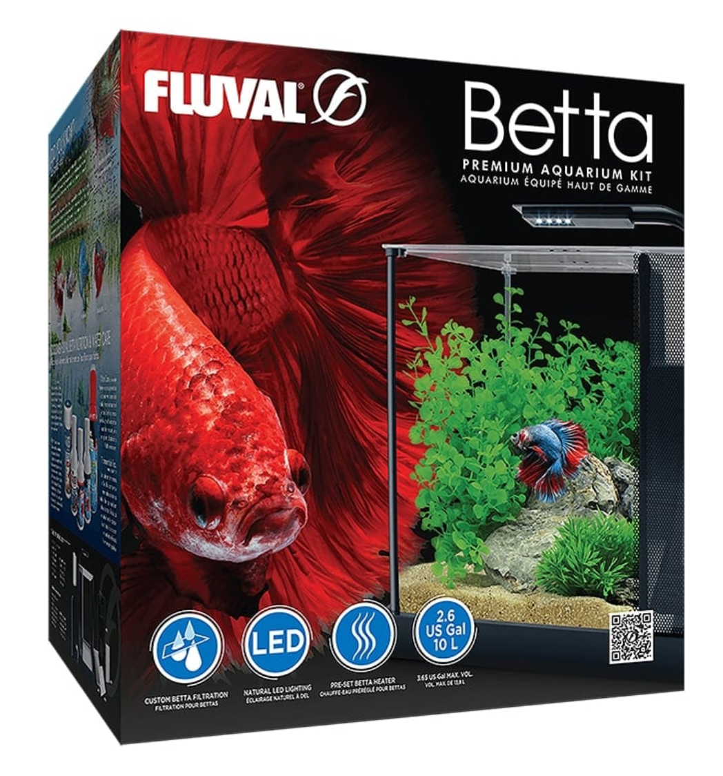 Betta Premium Aquarium Kit, 2.6 US Gal / 10 L