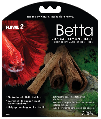 Betta Tropical Almond Bark, 3-Pack