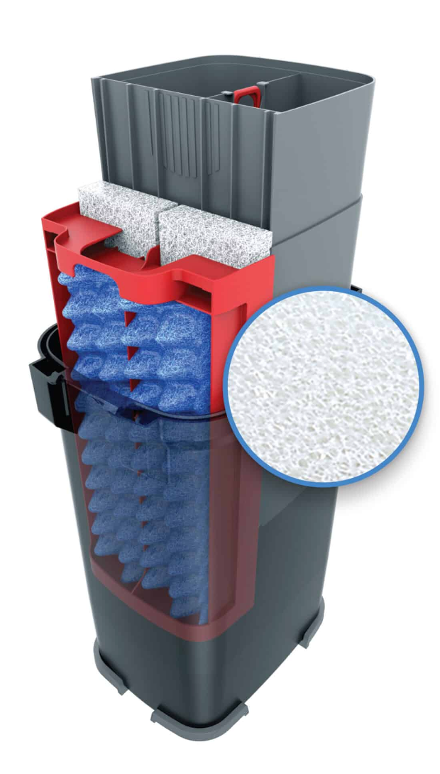 Bio-Foam for 406, 407 Canister Filter, 2-Pack