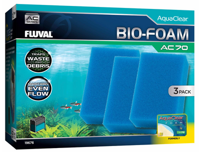 Bio-Foam for AC70 Power Filter, 3-Pack