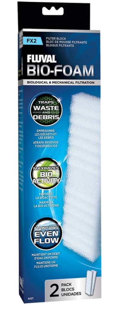 Bio-Foam for FX2 Canister Filter, 2-Pack