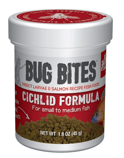 Bug Bites Cichlid Granules – 1.6 oz / 45 g