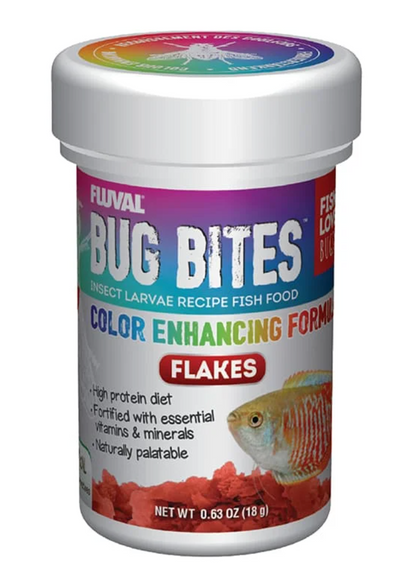 Bug Bites Color Enhancing Flakes – 1.58 oz / 45 g