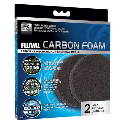 Carbon Foam for FX2/FX4/FX5/FX6 Canister Filter, 2-Pack