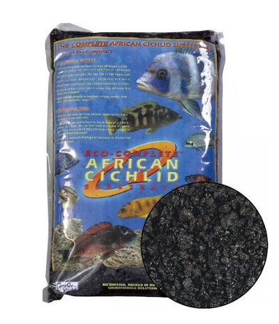 CaribSea - Eco-Complete - Cichlid Zach Black Sand - 20 lb