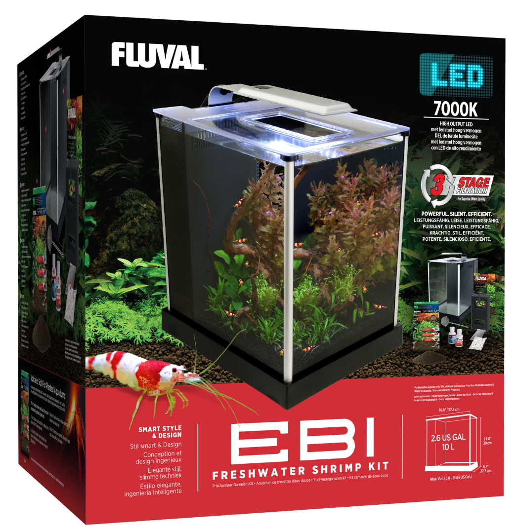 Ebi Freshwater Shrimp Kit, 2.6 US Gal / 10 L