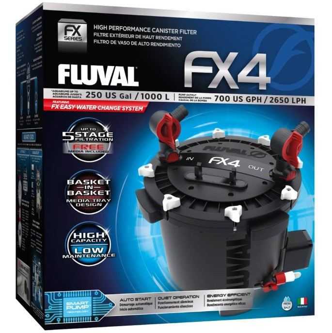 FX4 Canister Filter, up to 250 US Gal / 1000 L
