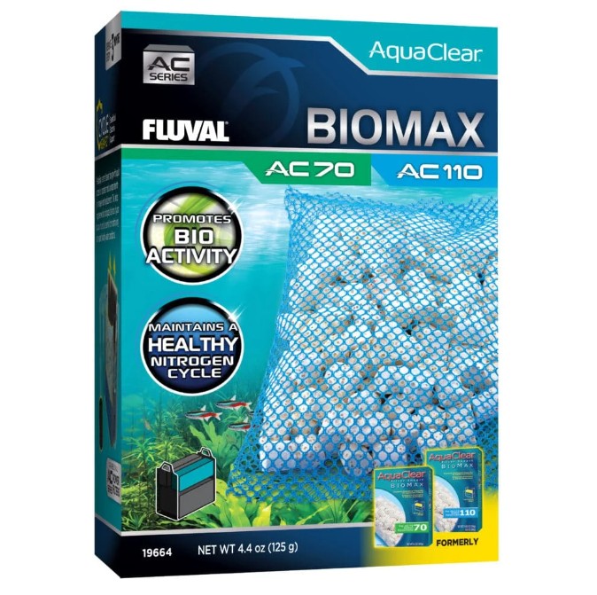 BIOMAX for AC70/AC110 Power Filter, 4.4 oz / 125 g