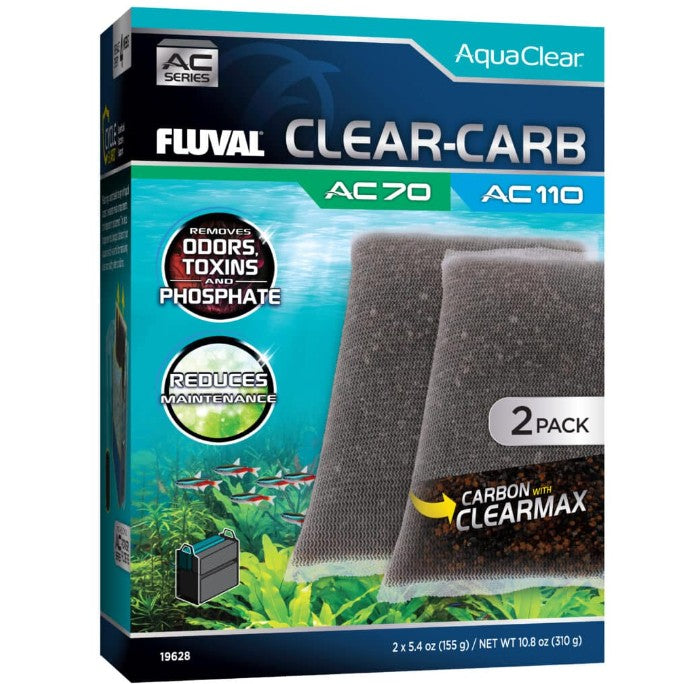 Clear-Carb for AC70/AC110 Power Filter, 10.8 oz / 310 g, 2-Pack