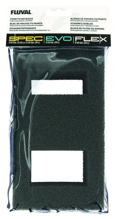 Foam Filter Block for Spec/Evo/Flex 3/5/9 US gallons