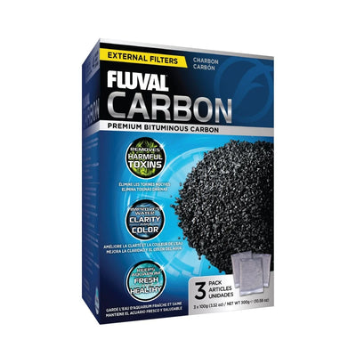 Fluval Carbon Replacement Packs (3x100g)