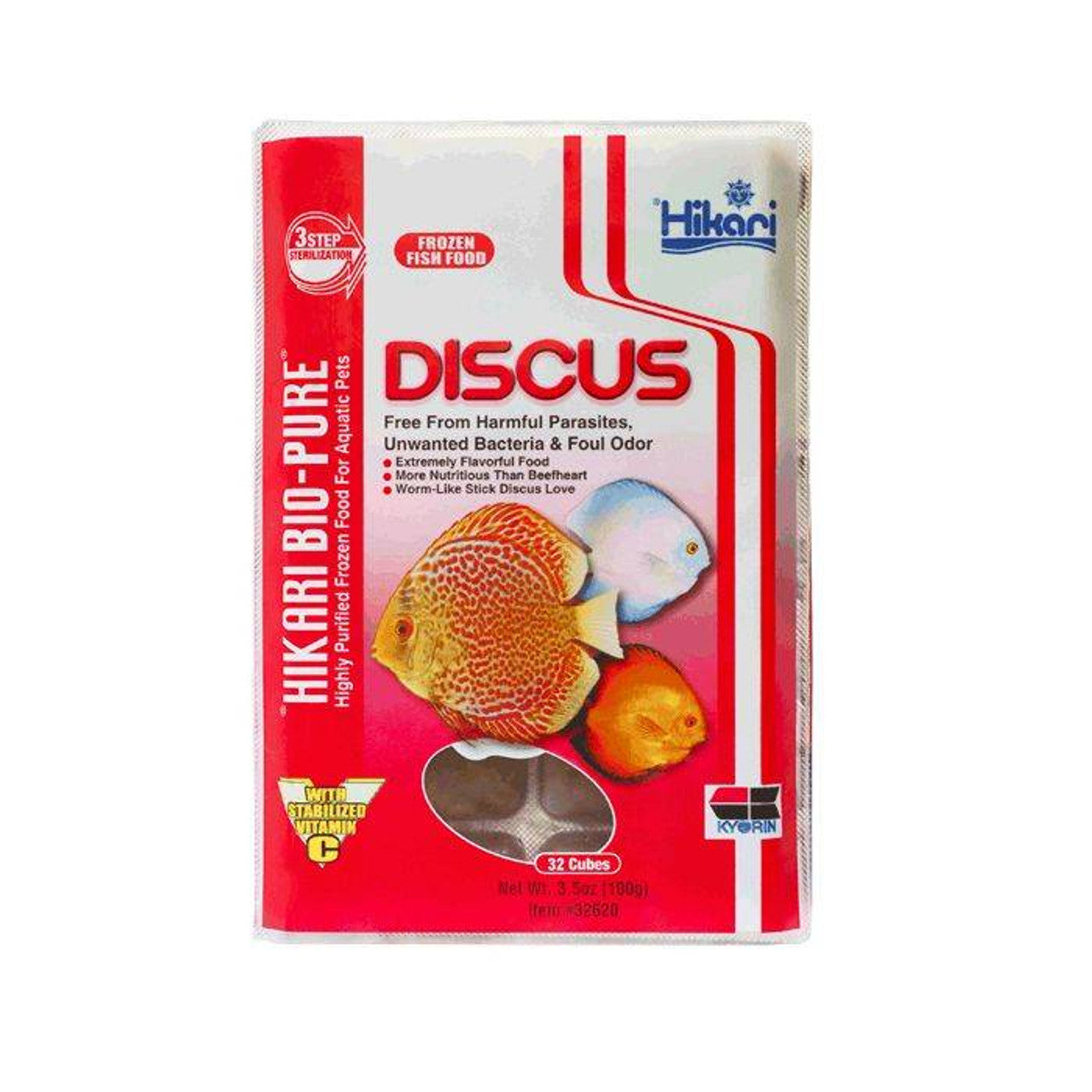 Hikari Discus Formula Cubes (3.5 oz)
