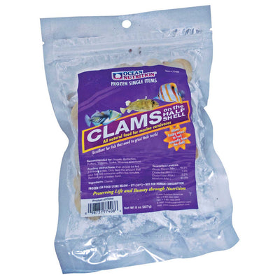 Ocean Nutrition Clams on the Half Shell 8 oz