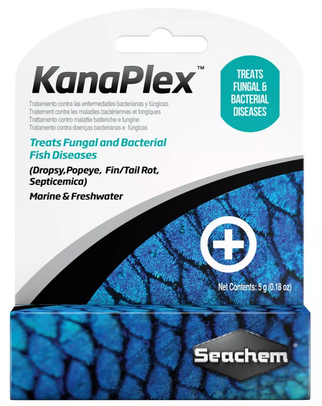 Seachem Kanaplex Bacterial & Fungal Fish Treatment 5g