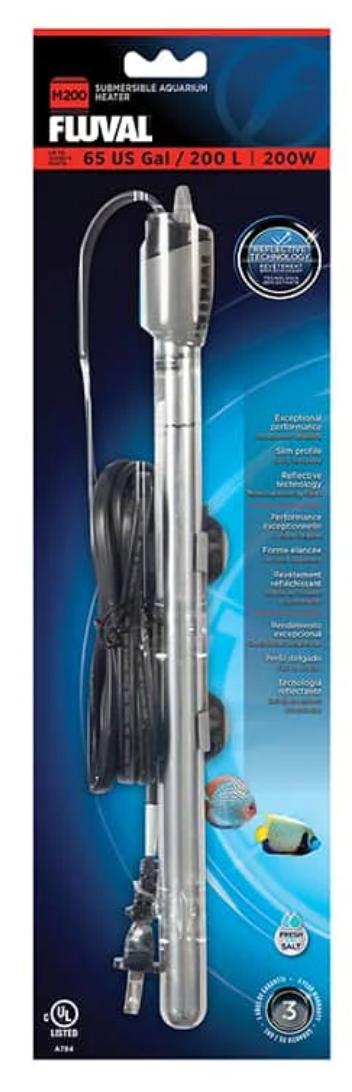 M200 Submersible Heater, 200W, up to 65 US Gal / 200 L