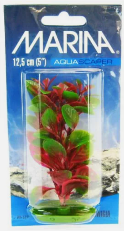 Marina Aquascaper Red Ludwigia Plant 5" tall