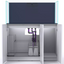 Nyos OPUS G2 440 Aquarium w/ Slim-Line Cabinet (White)