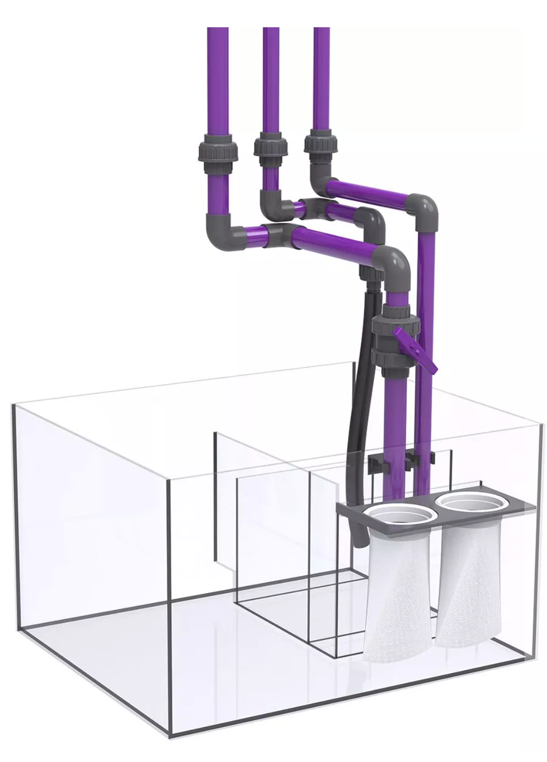 Nyos OPUS G2 440 Aquarium w/ Slim-Line Cabinet (White)