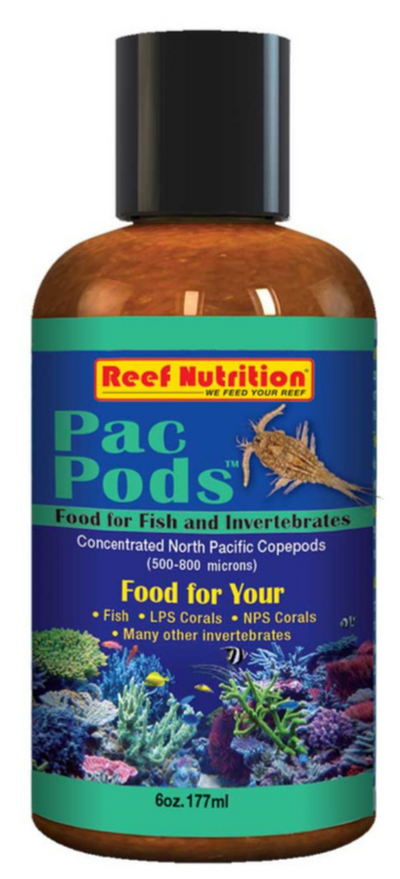 Pac Pods Copepod Concentrate (6 oz) - Reef Nutrition