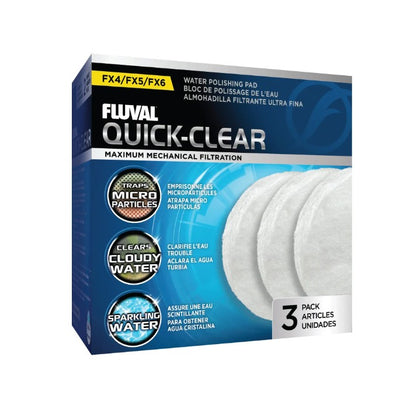 Quick-Clear for FX2/FX4/FX5/FX6 Canister Filter, 3-Pack