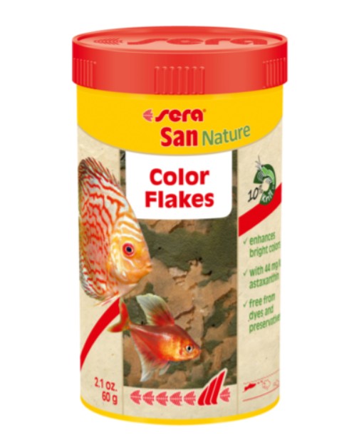 Sera San Nature Color Flakes 2.1 oz/ 60 gr