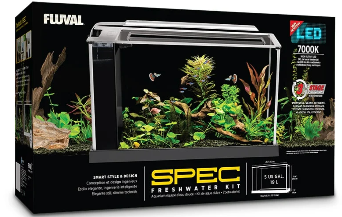 Spec Aquarium Kit, 5 US Gal / 19 L