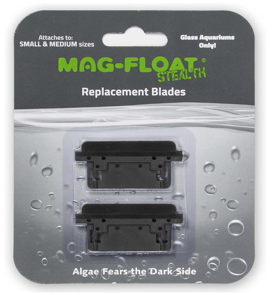 Stealth Magnet Cleaner 2 Pack of Replacement Blades (Small & Medium)