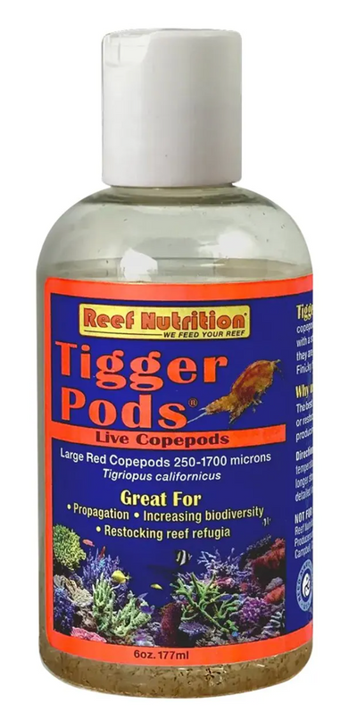 Reef Nutrition Tigger-Pods Refrigerated Live Copepods - 6oz Bottle